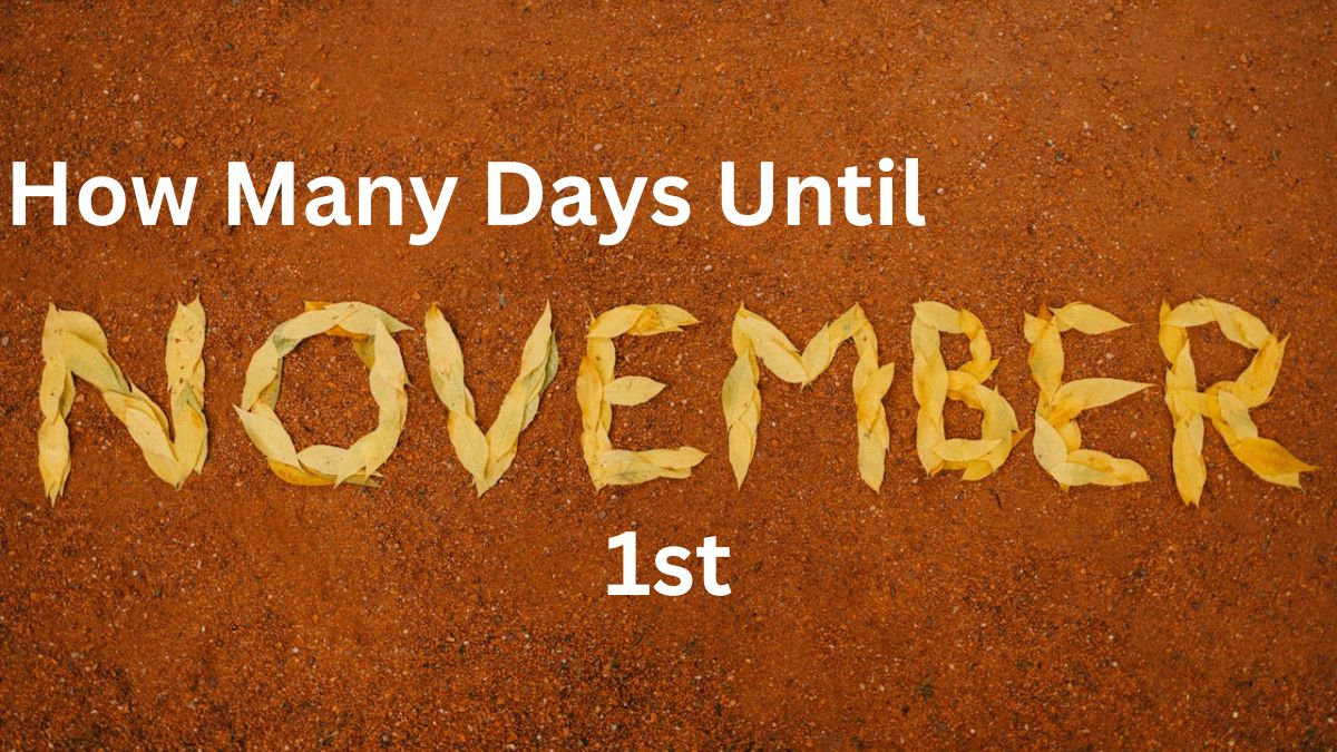How Many Days Until November 1st
