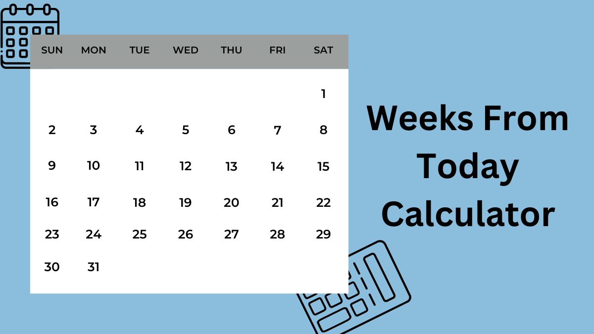 Weeks From Today Calculator