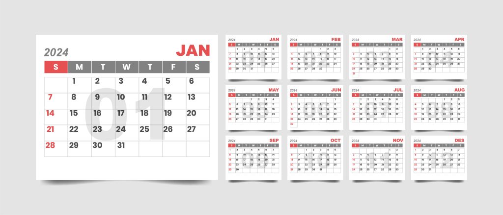 january 1st calendar